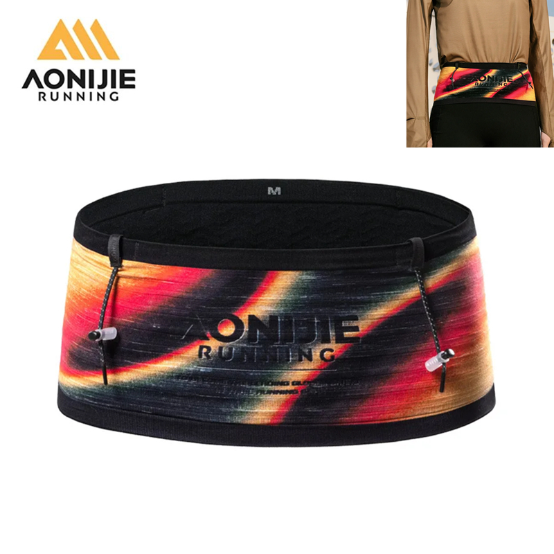 Race Bib - AONIJIE W8145 Bolsa de Cintura Esportiva