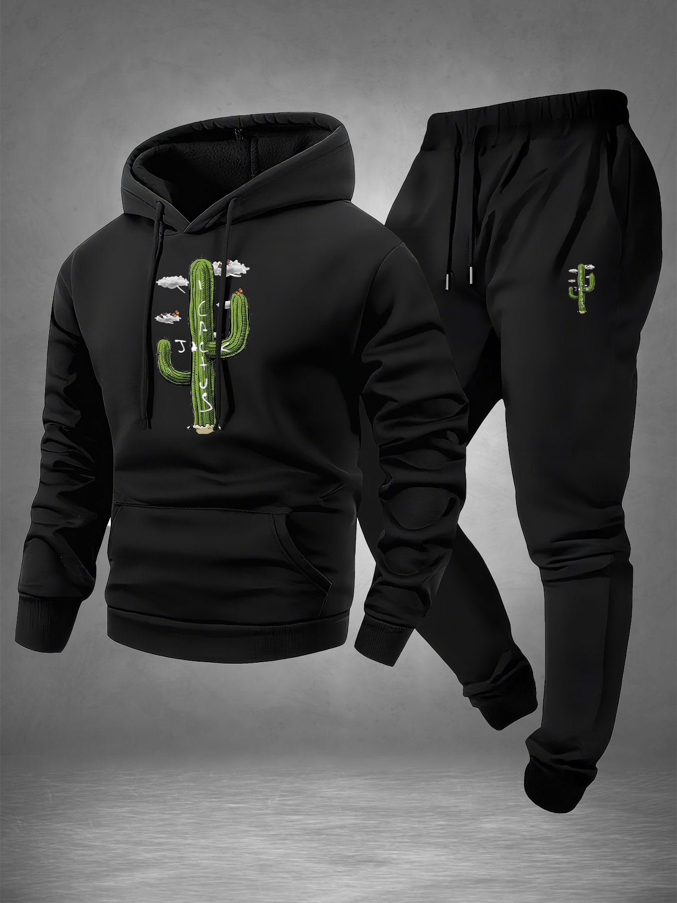 Joggers Pants - Conjunto de 2 Peças para Homens