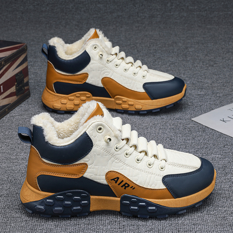 Running Shoes Men - Tênis Masculino Plataforma Quente de Algodão,