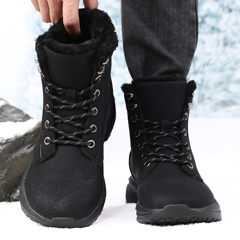 Botas de neve de inverno mascu - Running Shoes Men avaliação e preço