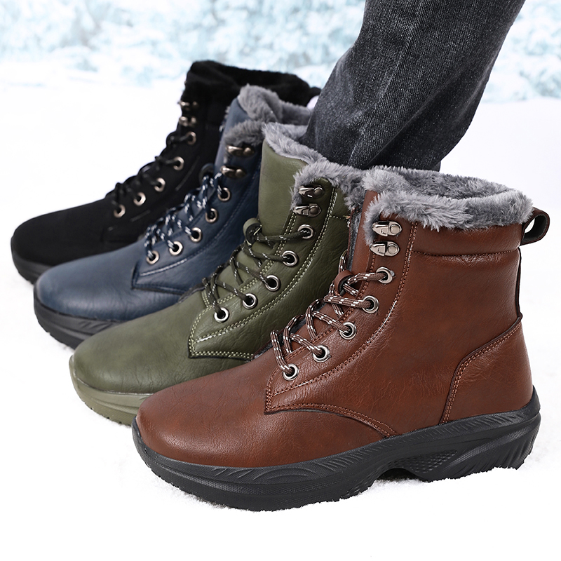 Botas de neve de inverno mascu - Running Shoes Men avaliação e preço
