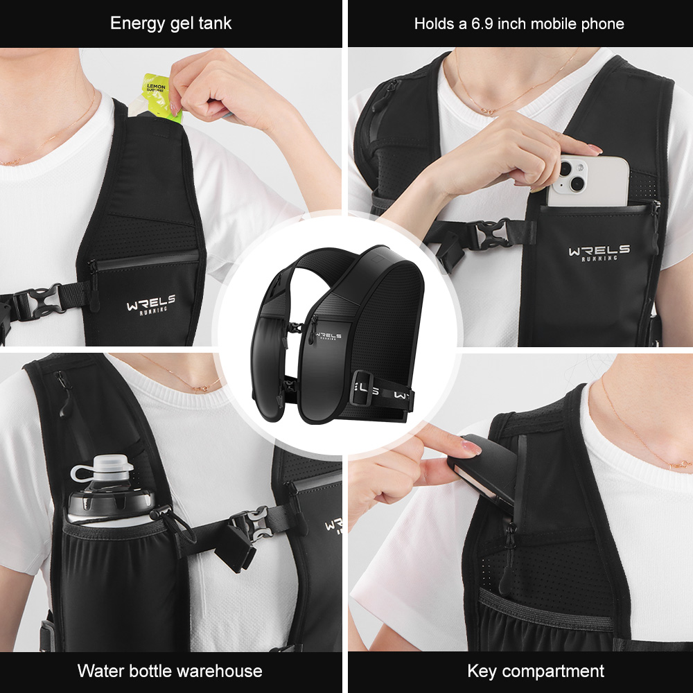Wrels correndo hidratação cole - Hydration Vest avaliação e preço