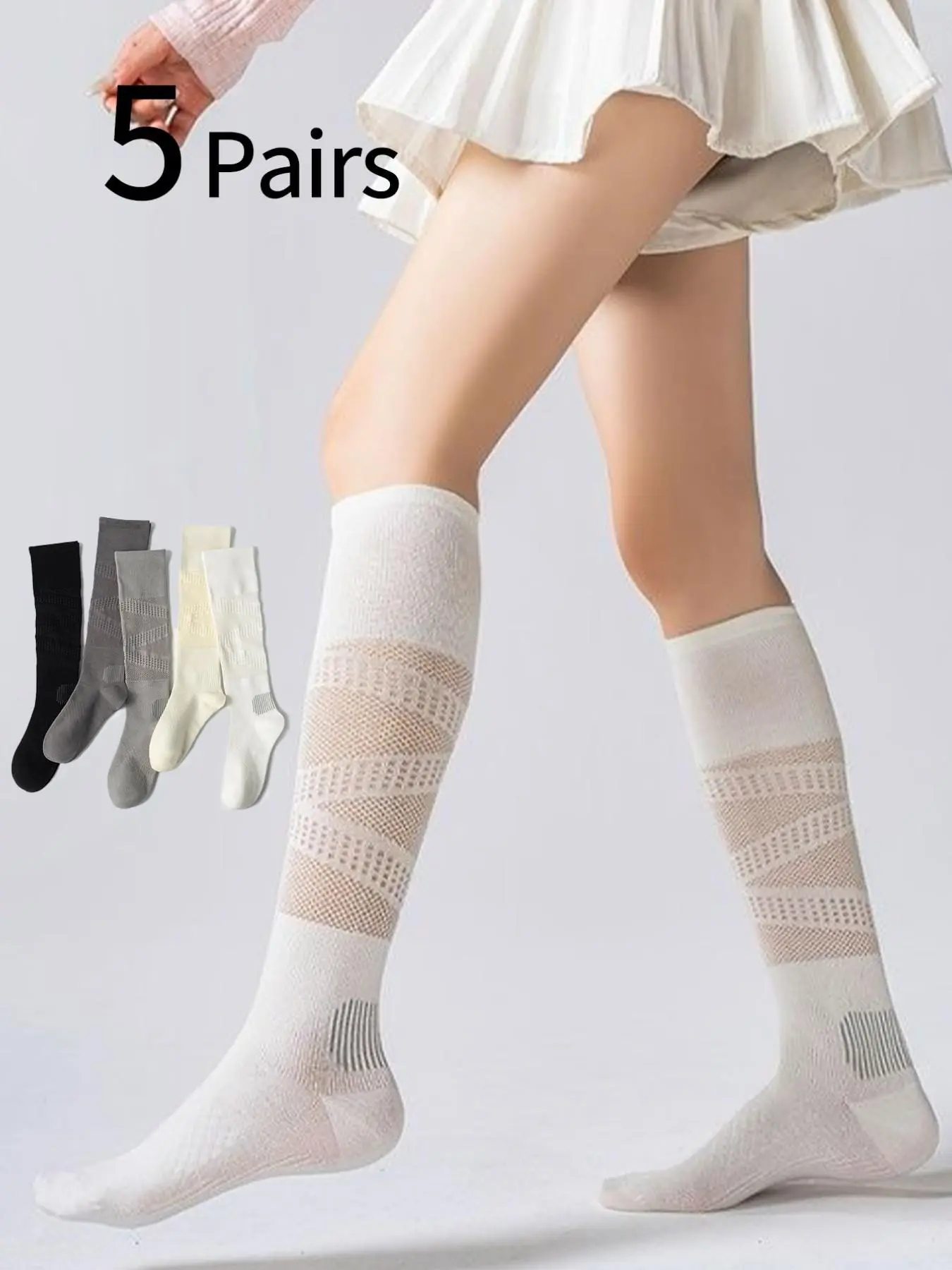 5 pares de meias esportivas fe - Sports Socks avaliação e preço