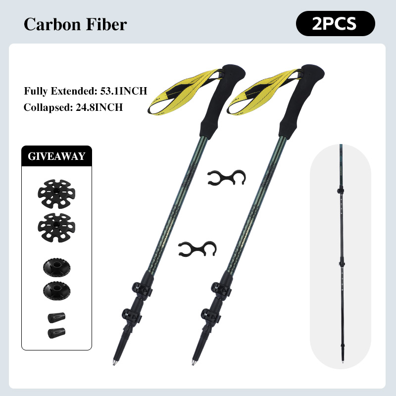 Bastão de Caminhada em Fibra d - Trekking Pole Carbon avaliação e preço