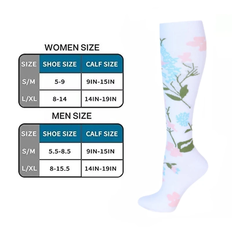 Novas meias de compressão médi - Sports Socks avaliação e preço
