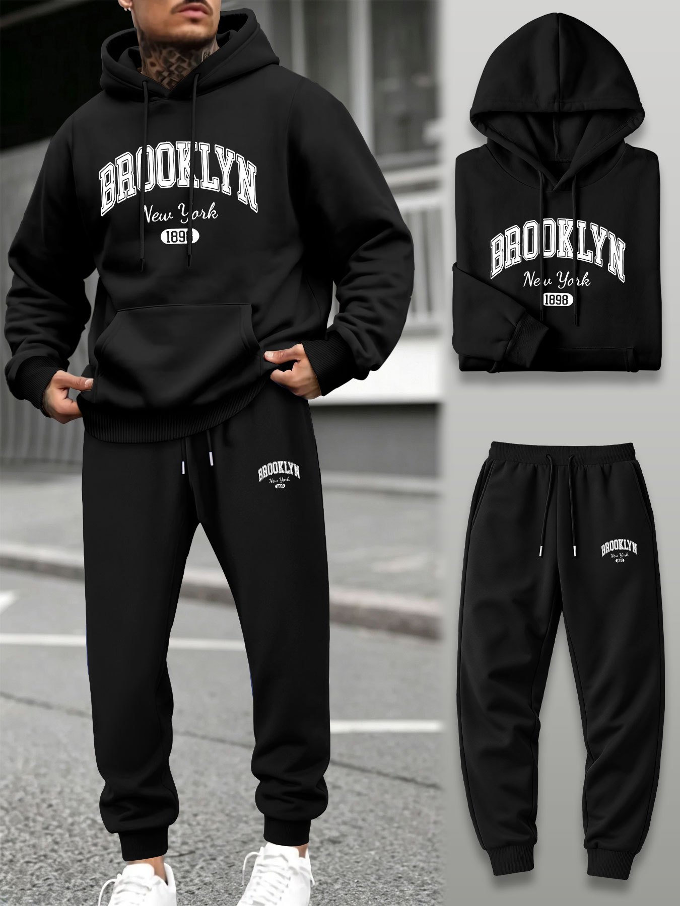 Conjunto de Moletom Masculino  - Joggers Pants avaliação e preço