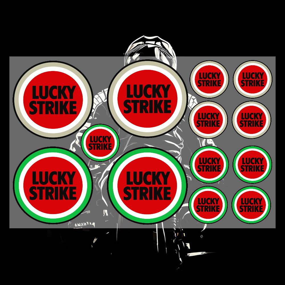 Adesivos Clássicos Retro LUCKY - Race Bib avaliação e preço