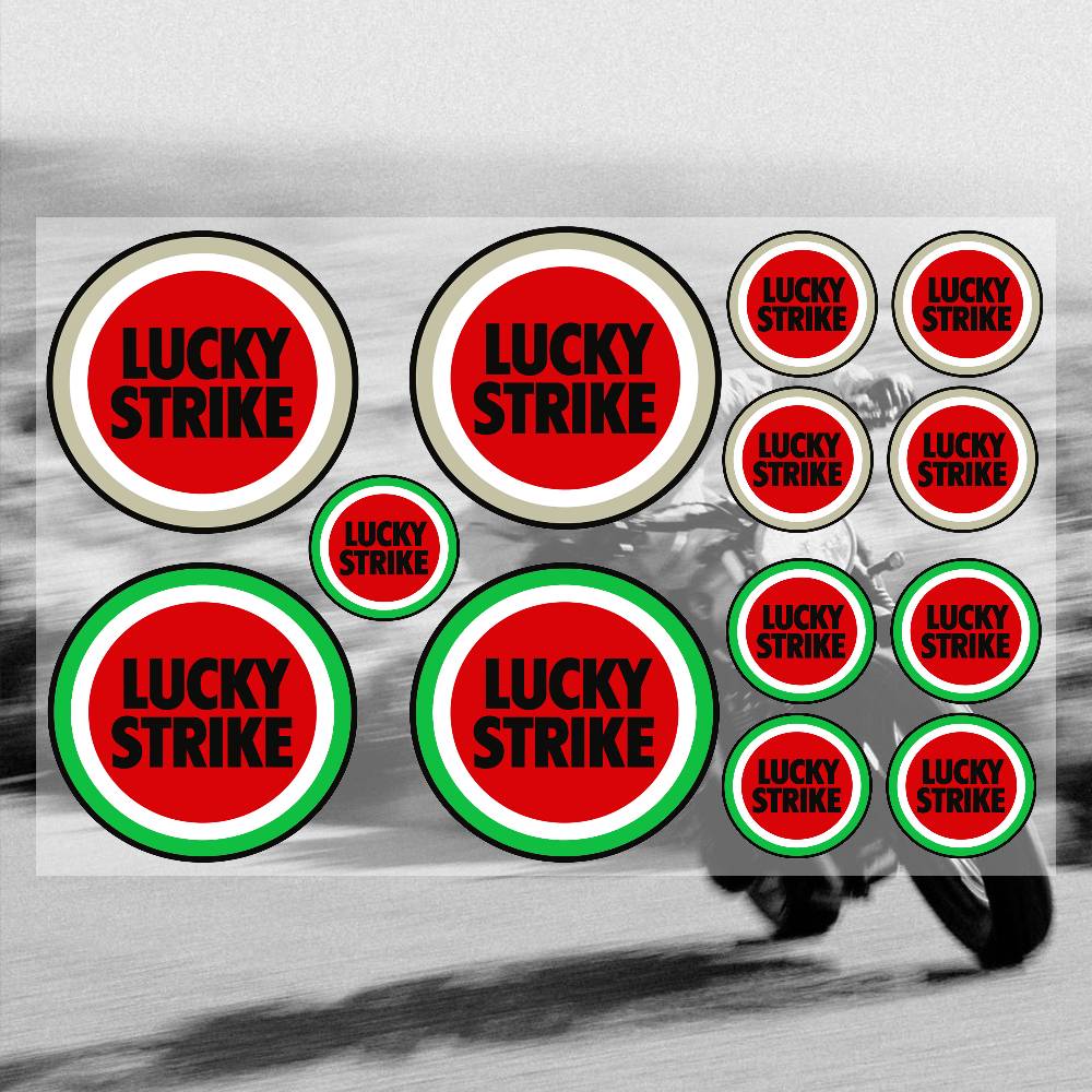 Adesivos Clássicos Retro LUCKY - Race Bib avaliação e preço